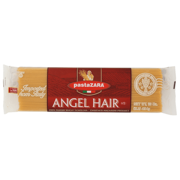 Pasta Zara Angel Hair Pasta 16 oz (Pack of 20)