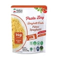 thumbnail image 1 of Pasta Zing Fully Cooked Spaghetti Pasta, Ready in 1 Minute, No Boiling Required, 14g Protein, 7.05 oz, Pack of 7, 1 of 9