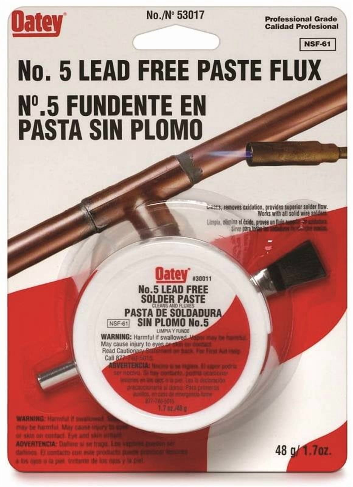 Paste Flux 1.7Oz Oatey Flux 53017 038753530178
