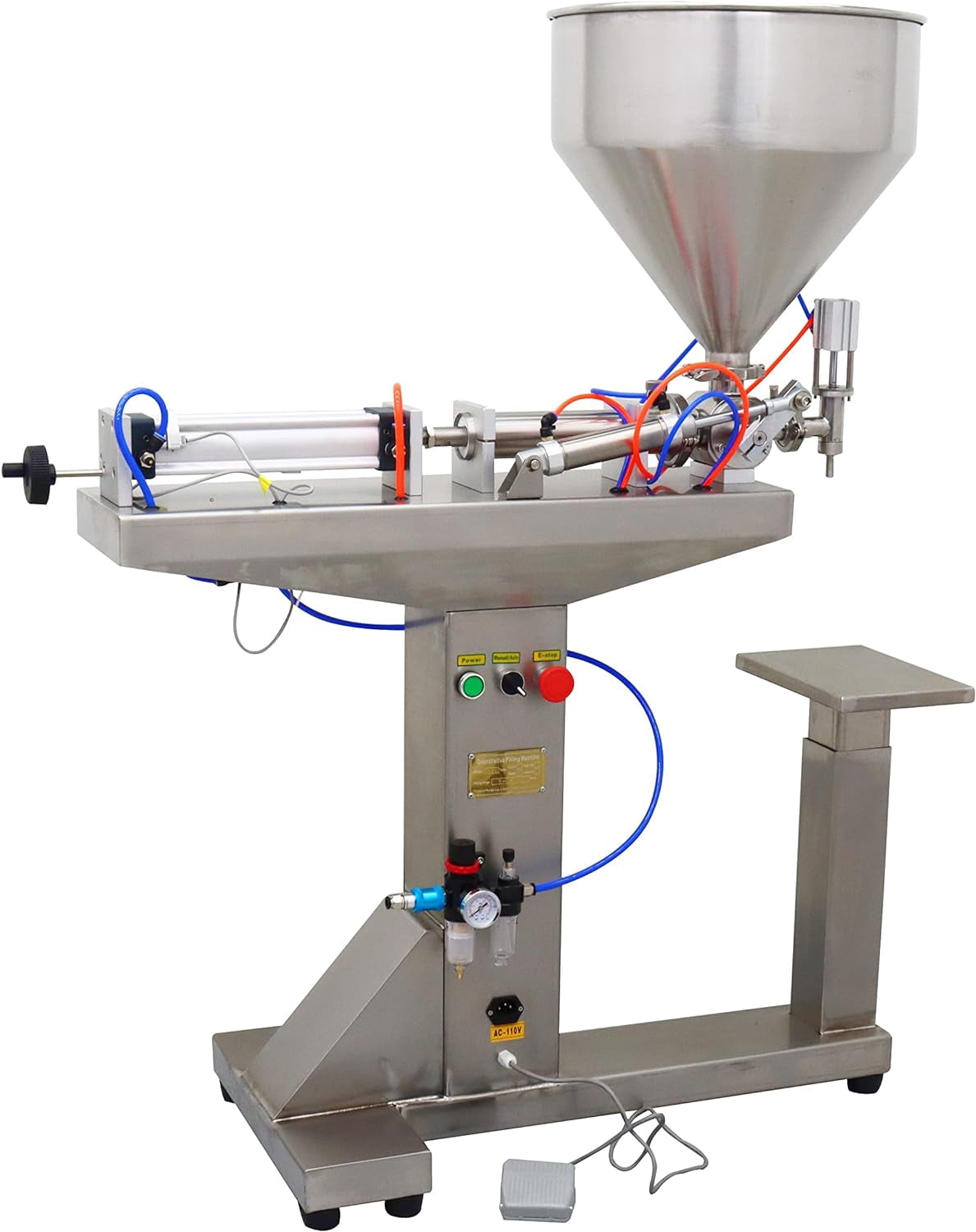 Paste Liquid Filling Machine 50-500ml with Stand Vertical Filling ...