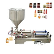 Paste Liquid Filling Machine Double Nozzles 50-500ml Pneumatic Stainless Steel Piston Filler