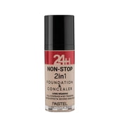 Pastel 24H Non-Stop 2in1 Foundation & Concealer - 602 Light Porcelain