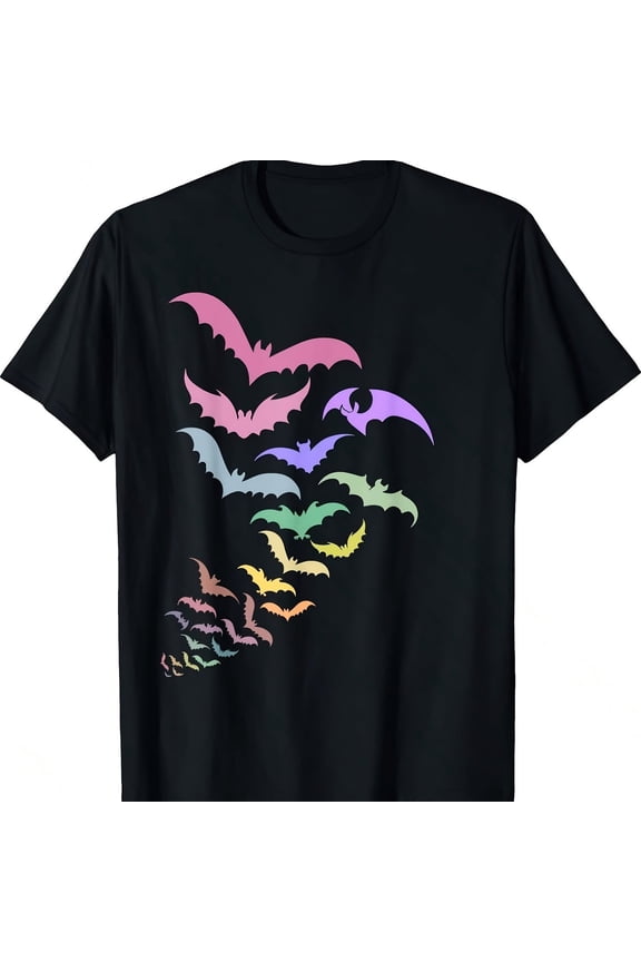 Pastel Ba Flying Goth Haruku StY1Le Halloween T-S1HirtPm