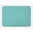 thumbnail image 1 of Pastel Bath Mat, Repetitive Abstract Simplistic Soft Tones Circles Pattern, Plush Bathroom Decor Mat with Non Slip Backing, 29.5" X 17.5", Pastel Yellow Pale Blue, by Ambesonne, 1 of 2