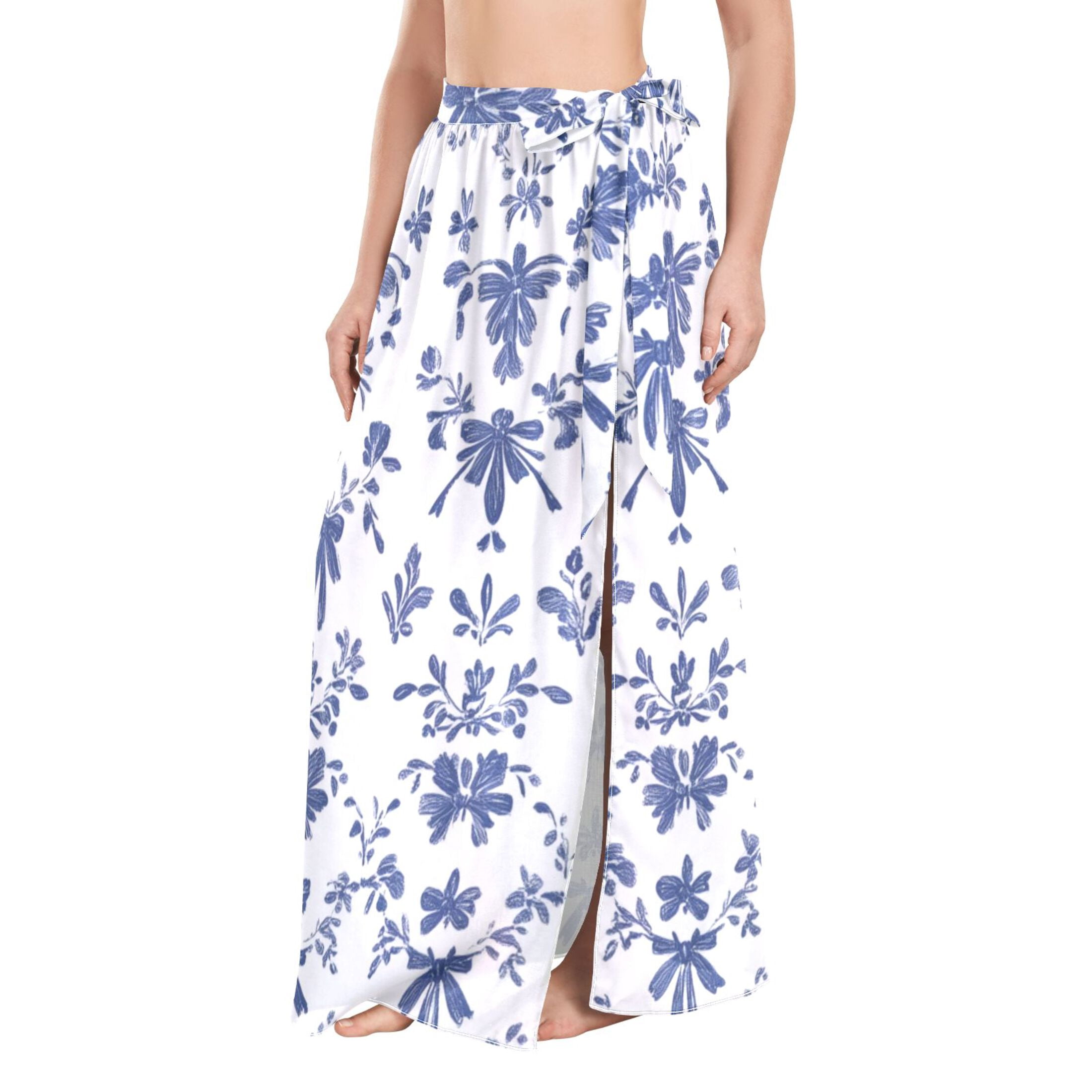 Elegant Flower Cover Up Swimwear main image 1