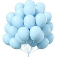thumbnail image 1 of Pastel Blue Latex Party Balloons, 100 Pack 12 inch Round Light Blue Baby Blue Balloons for for Balloon Garland Balloon Arch as Birthday Party Decorations, Wedding Decorations, Baby Shower Decorations, 1 of 6