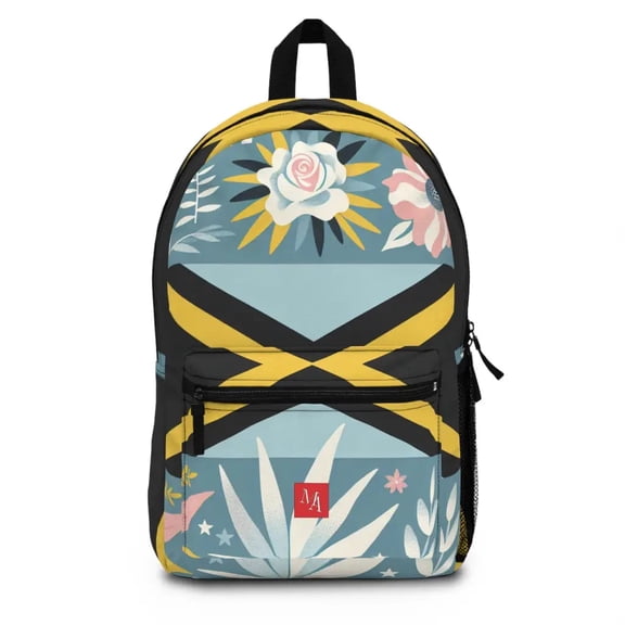 Pastel Botanical Collage - Backpack
