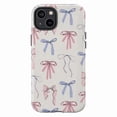 thumbnail image 1 of Pastel Bows iPhone Case | Cute & Feminine Ribbon Pattern Phone Cover for iPhone 16, 15, 14, 13, 12, 11 Pro, Plus, Max, 1 of 5