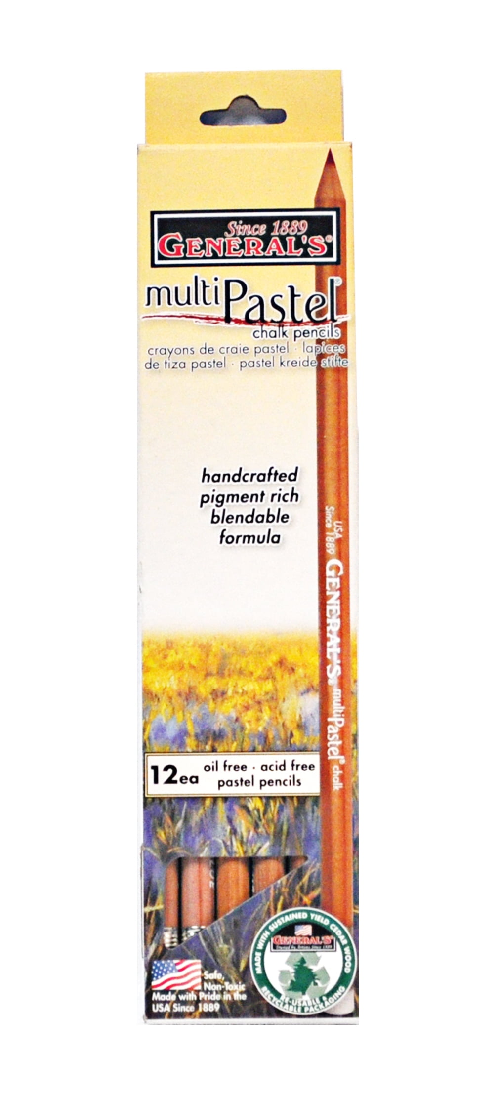 Pastel Chalk Pencil Dark Grey