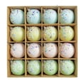 thumbnail image 1 of Pastel Christmas Tree Ornaments Decorations, 16 PCS 2.4 Inch Macaron Shatterproof Foam Christmas Ball Ornaments Set, Christmas Tree Hanging Pendants Xmas Tree Decoration, B, 1 of 5