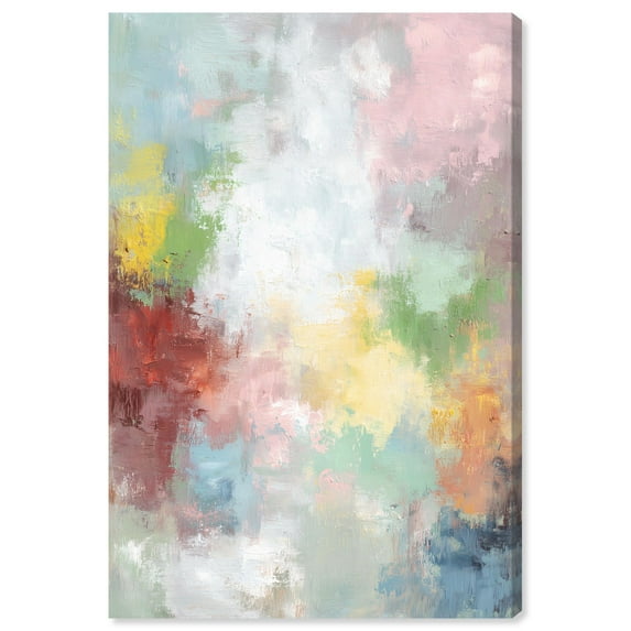 Pastel Cloudburst Canvas Print Colorful Wall Decor by Art Remedy, Gallery Wrapped, 16 x 24