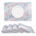 thumbnail image 1 of Pastel Clouds Reversible Placemat Non Slip Coffee Mat 18x12 Inch for Dining, Kitchen, Coffee, 1 of 9