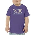 thumbnail image 1 of Pastel Color Bicycle T-Shirt Toddler -Image by Shutterstock,  5 Toddler, 1 of 4