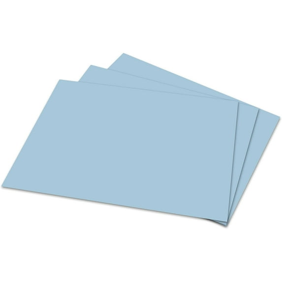 Pastel Colored Memo Sheets - Blue - 4 x 6 Inches - 500 Sheets Per Pack