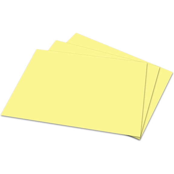 Pastel Colored Memo Sheets - Canary - 4 x 6 Inches - 500 Sheets Per Pack