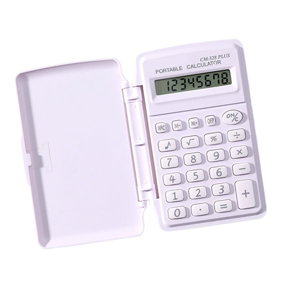 Pastel Cover Scientific Calculator 8 Digit For Students With Durability Case Basic Math Functions