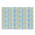 thumbnail image 1 of Pastel Cutting Board, Abstract Spring Season Themed Graphic Daisies on Vertical Stripes Soft Modern, Decorative Tempered Glass Cutting and Serving Board, Large Size, Multicolor, by Ambesonne, 1 of 5