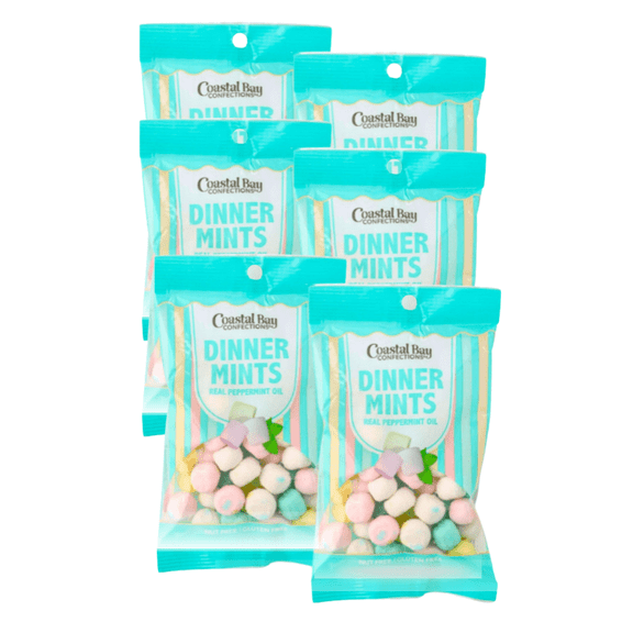 Pastel Dinner Mints, 6-Pack, 5 oz