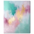 thumbnail image 1 of Pastel Dreams Mist Canvas Colorful Abstract by Art Remedy, Gallery Wrapped, 36 x 45, 1 of 7
