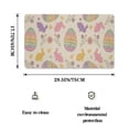 thumbnail image 1 of Pastel Easter Bunny & Egg Pattern Diatomite Mouse Pad - Non-Slip Backing Desk Mat for Spring Office Decor, 1 of 6