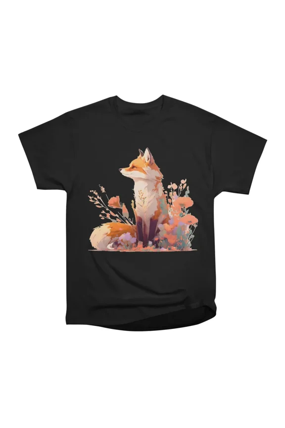 Pastel Foxy T-Shirt Tee Gift For Him Merch For Her Apparel For Friend