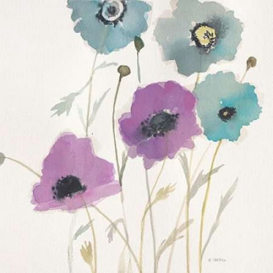 Pastel Garden II Canvas Art - Megan Swartz (24 x 24)