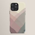 Pastel Geometric Color Block Tough Case for Apple iPhone Models ...