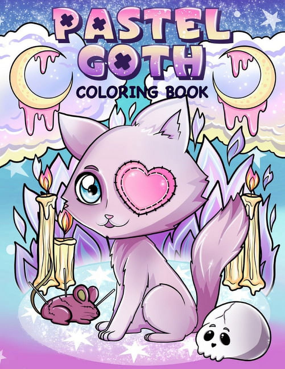  Witchy Aesthetic Coloring Book for Teens & Adults: Kawaii Witch  Craft Pastel Goth Coloring Book for Adults Preppy Witchy Stuff - Color Boho  Crystals  Cute Creepy Vibes (Color your Aesthetic!)