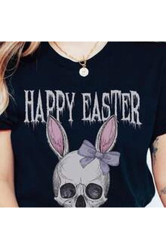 Pastel Goth Easter SHirt, Creepy Cute Easter SHirt, Easter Horror SHirt, Happy Easter SHirt, Bunnkull SHirt, KawaI1I Mall Goth tee