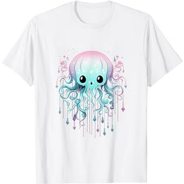 Pastel Goth Jellyfish Anime Kawaii Nu Goth Aesthetic TShirt