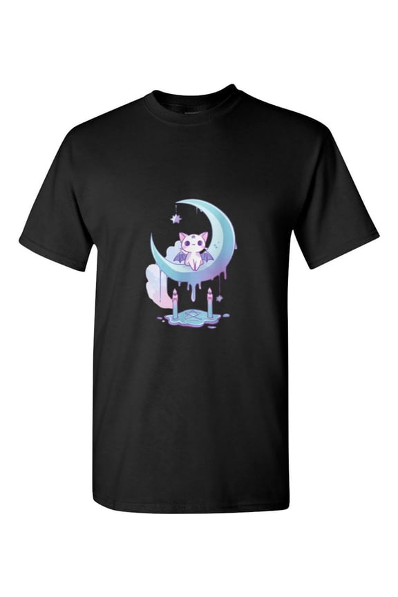 Pastel Goth Kawaii Clothes Yami Harajuku Goth Creepy Cute Witchy Style T-Shirt, for men & women, up to size 5XL