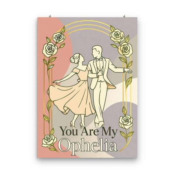 Pastel Gradient Wall Art - Bedroom Decor - 13x19 Poster Print - Modern Style