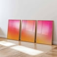 thumbnail image 1 of Pastel Gradient Wall Art Abstract Modern Prints Soft Color Minimalist Home Decor Set 3 Stretched Canvas 16x24, 1 of 3