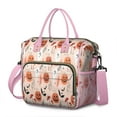 thumbnail image 1 of Pastel Halloween Pumpkins Ghosts and Bats Womens Lunch Box for Work,Insulated Large Lunch Bag for Tween and Teen,Loncheras Para Mujer,Leakproof Adult Lunch Bag for Work,Beach,Travel,Picnic,Camping, 1 of 7