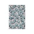 thumbnail image 1 of Pastel Hanging Pocket Organizer, Continuous Soft Tones Abstract Romantic Flower Summer Blossoms Illustration, Printed Polyester Storage Bag with Pockets, 14" x 20", Rose and Cadet Blue, 1 of 2