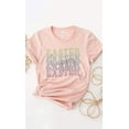 thumbnail image 1 of Pastel Happy Easter Echo Graphic Tee T-Shirt, 1 of 4