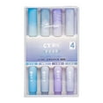 thumbnail image 1 of Pastel Highlighter Pens (Soft Chisel Tip Markers, Study Aids), 4 No-Bleed Highlighters Prevent Page Damage, And Pens No Aesthetic Highlighters(#C), By Meiiso, 1 of 7