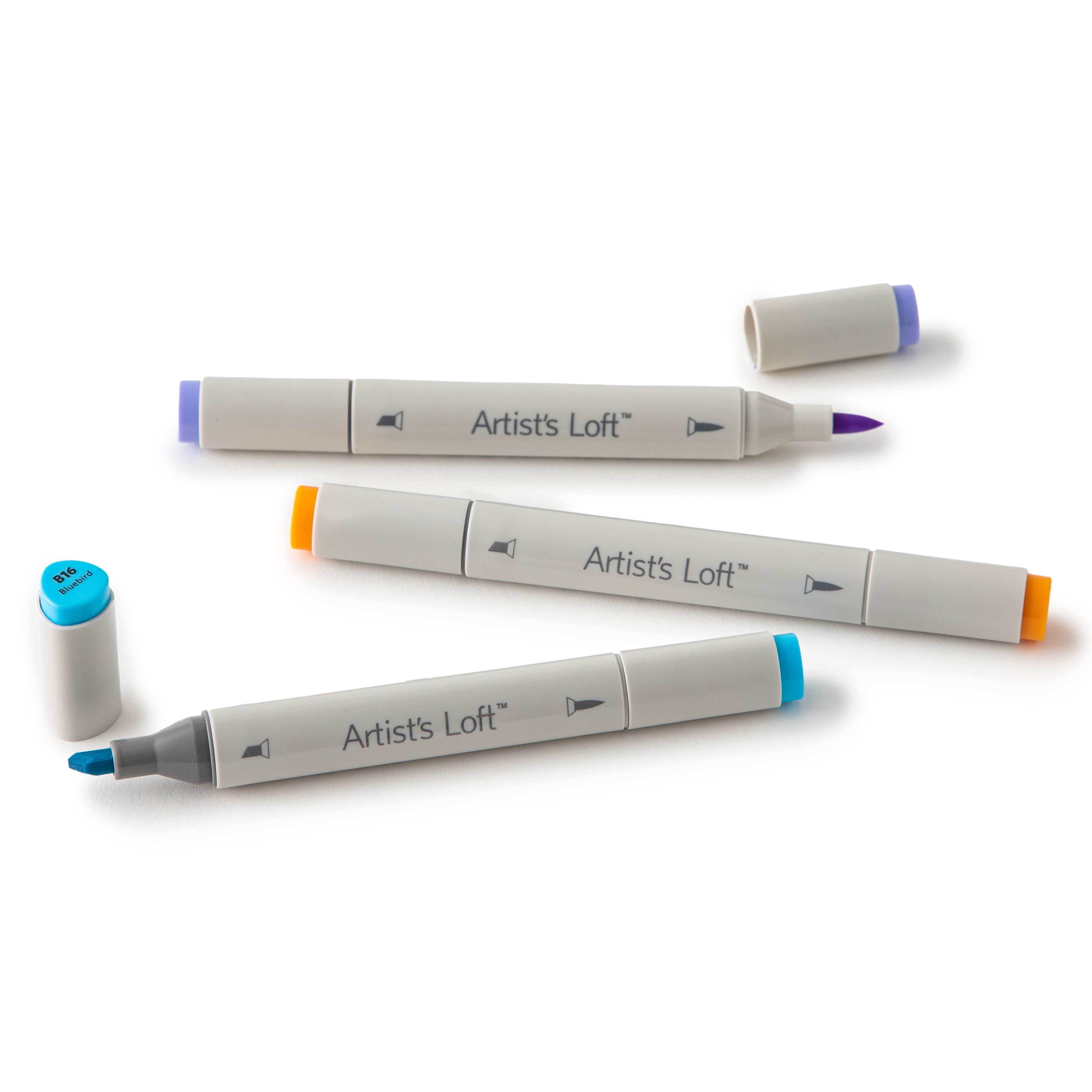 Pastel Level 2 Dual Tip Sketch Marker Set by Artist's Loft