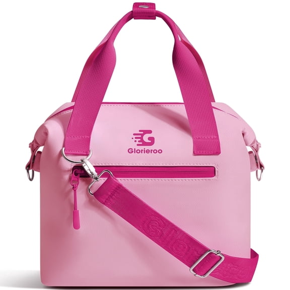 Pastel Lunch Box Women | Insulated Waterproof Leakproof Lunch Bag Cooler | Adjustable Strap | BPA-Free