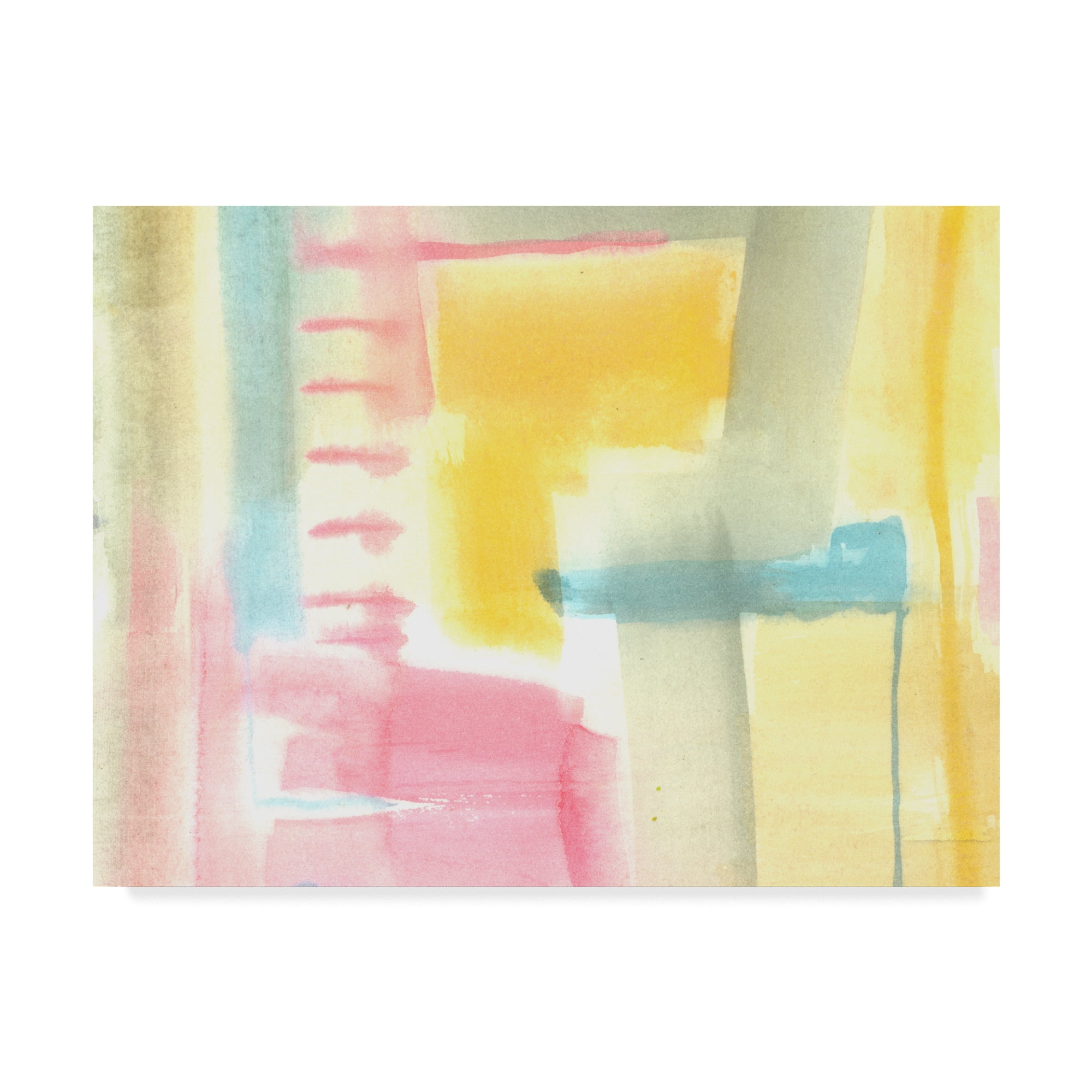 Pastel Luxe I' Canvas Art by Jennifer Goldberger