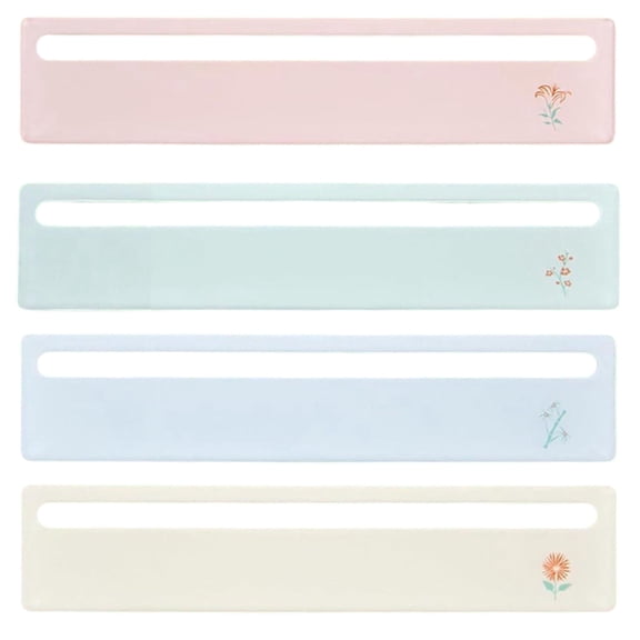 Pastel Mahjong Tile Pushers for Tabletop Mahjong Game Accessories and Tile Organizers