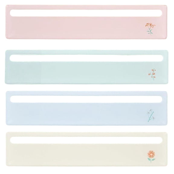 Pastel Mahjong Tile Pushers for Tabletop Mahjong Game Accessories and Tile Organizers