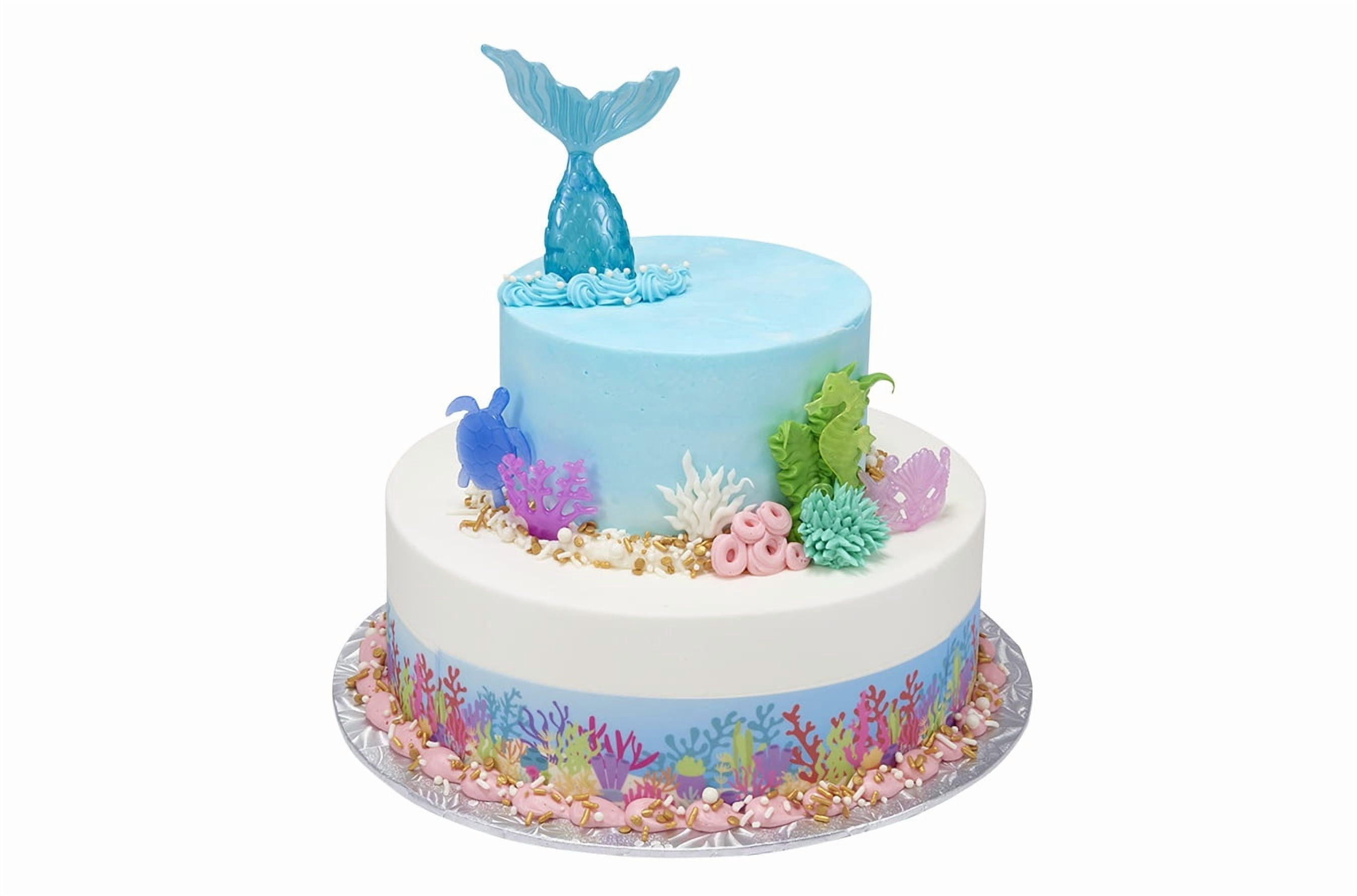 Pastel Mermaid 2 Tier