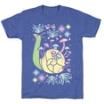 thumbnail image 1 of Pastel Mushroom Snail Unisex Triblend Tee Tee Shirt Sweatshirt Hoodie, 1 of 6