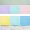 thumbnail image 1 of Pastel Napkins, 2-Ply Disposable Cocktail Napkins Rainbow Dessert Beverage Colorful Paper Napkin, 1 of 4