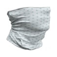 thumbnail image 1 of Pastel Neck Gaiter, Forget Me Not Flowers Retro, Unisex, Pale Blue and Green, by Ambesonne, 1 of 3
