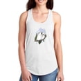 thumbnail image 1 of Pastel Parrots Iv Racerback Tank Women -John Gould Designs, Female x-Small, 1 of 4