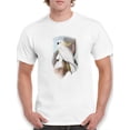 thumbnail image 1 of Pastel Parrots V T-Shirt Men -John Gould Designs, Male Small, 1 of 4