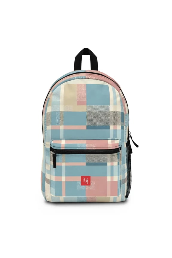 Pastel Patchwork Canvas - Backpack