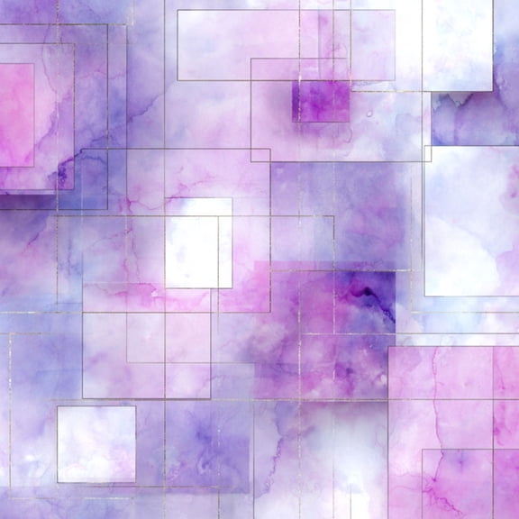 Pastel Peel and Stick Wallpaper Pastel Pink White Geometric Watercolor Square Wall Mural 23.6in x 9.8ft Self Adhesive Removable Wall Paper Renter Friendly Wallpaper for Girls Bedroom Classroom